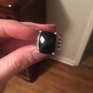 David Yurman black Onyx ring